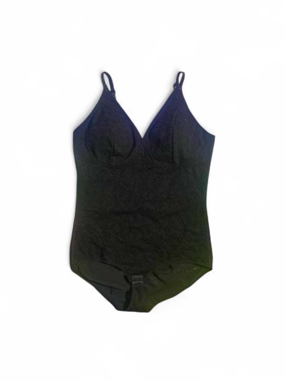 Black Lace Minimalist Goth Y2K Bodysuit Bra Top Cami